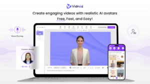 Vidnoz AI, video generator, free AI video generator, customizable templates